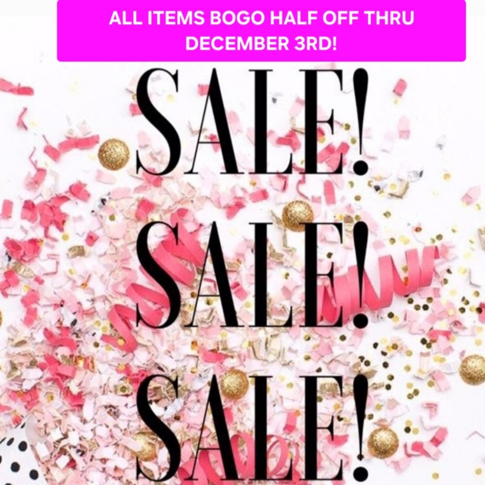 ENTIRE CLOSET BOGO 50%OFF!